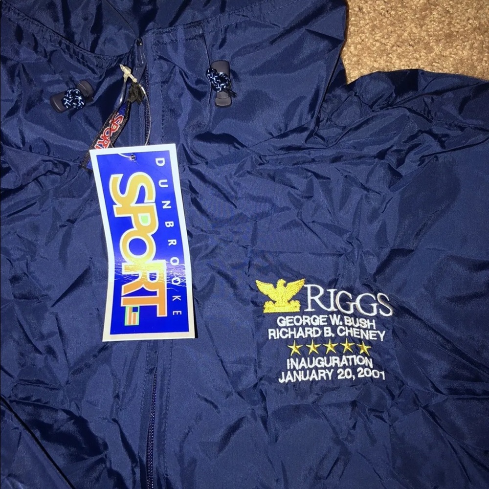 Riggs 2001 George Bush Inauguration Jacket (Rare) (New W/ Tag)